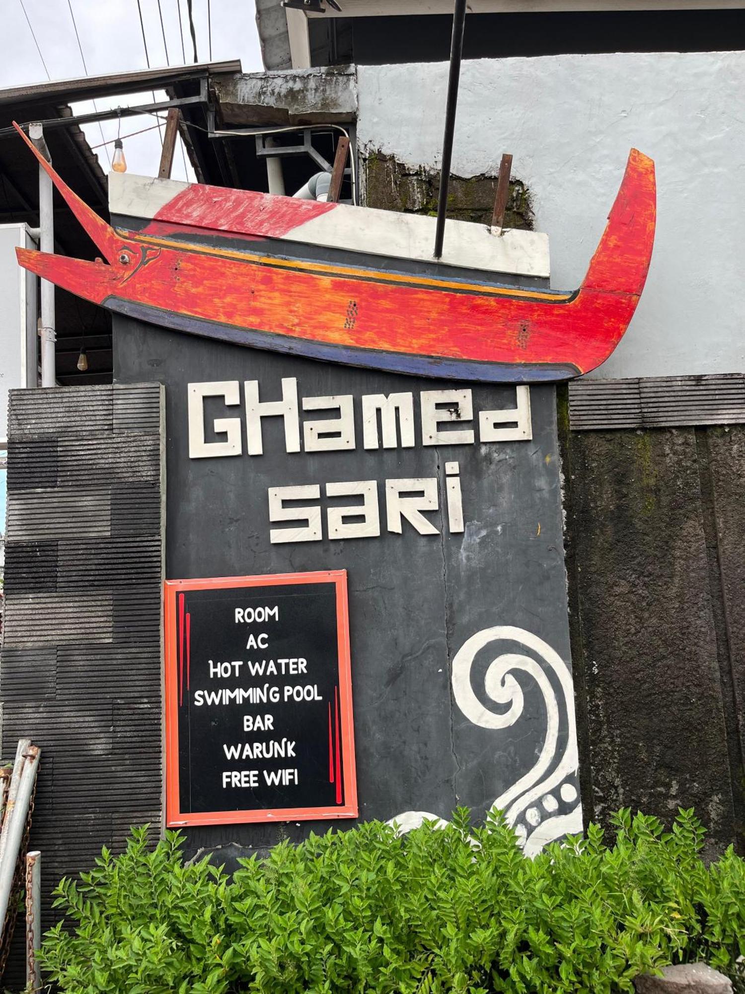 Hotel Ghamed Sari Exterior foto